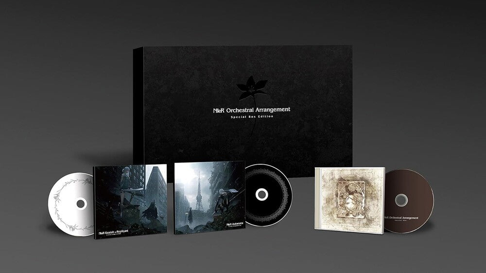 the album cover for Game Music Box Spec Jpn - Nier: Orchestral Arrangement (Original Soundtrack)
