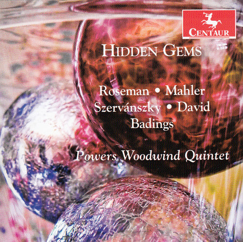 the album cover for Powers Woodwind Quintet - Hidden Gems