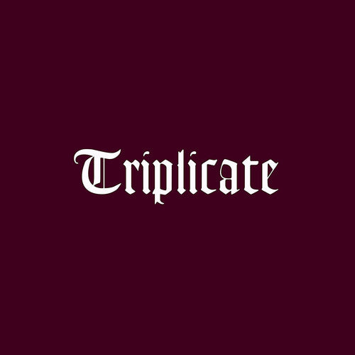 the album cover for Bob Dylan - Triplicate