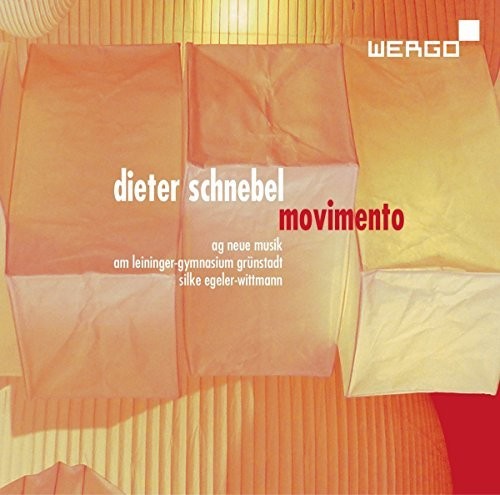 the album cover for Schnebel / Peters / Wittmann - Movimento