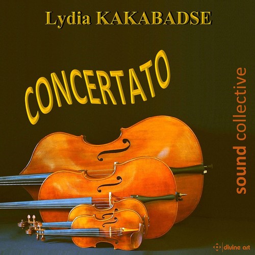 the album cover for Kakabadse / Sound Collective / Dandy - Lydia Kakabadse: Concertato