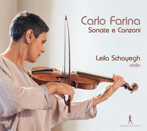 the album cover for Jonathan Pesek - Carlo Farina: Sonate e Canzoni