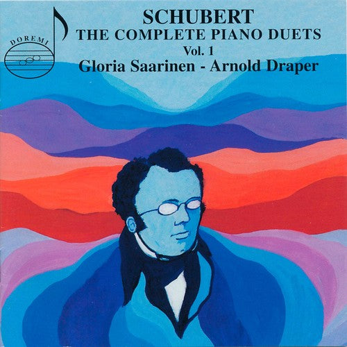 the album cover for Schubert / Draper - V1: Piano Duets
