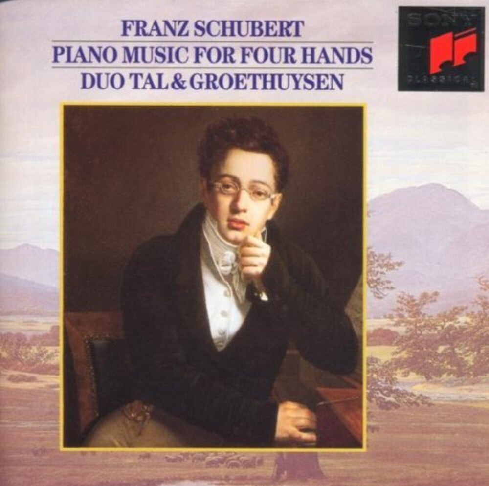 the album cover for Tal & Groethuysen Duo - Piano Music Four Han