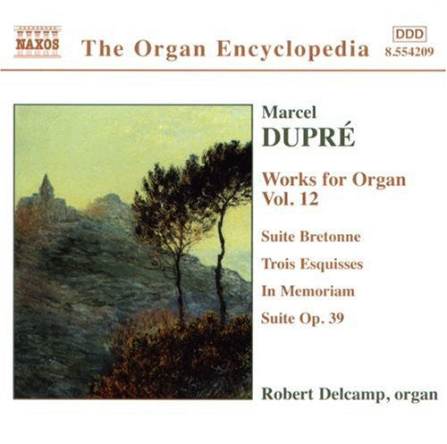 the album cover for A. GUILMANT - Works for Organ 12: Ste Bretonne / Trois Esquisses