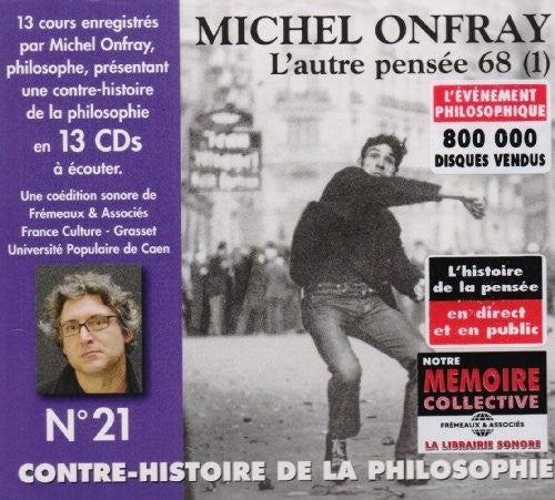 the album cover for Michael Onfray - V21: Contre Histoire Philosophie