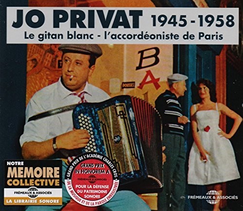 the album cover for Jo Privat - Le Gitan Blanc
