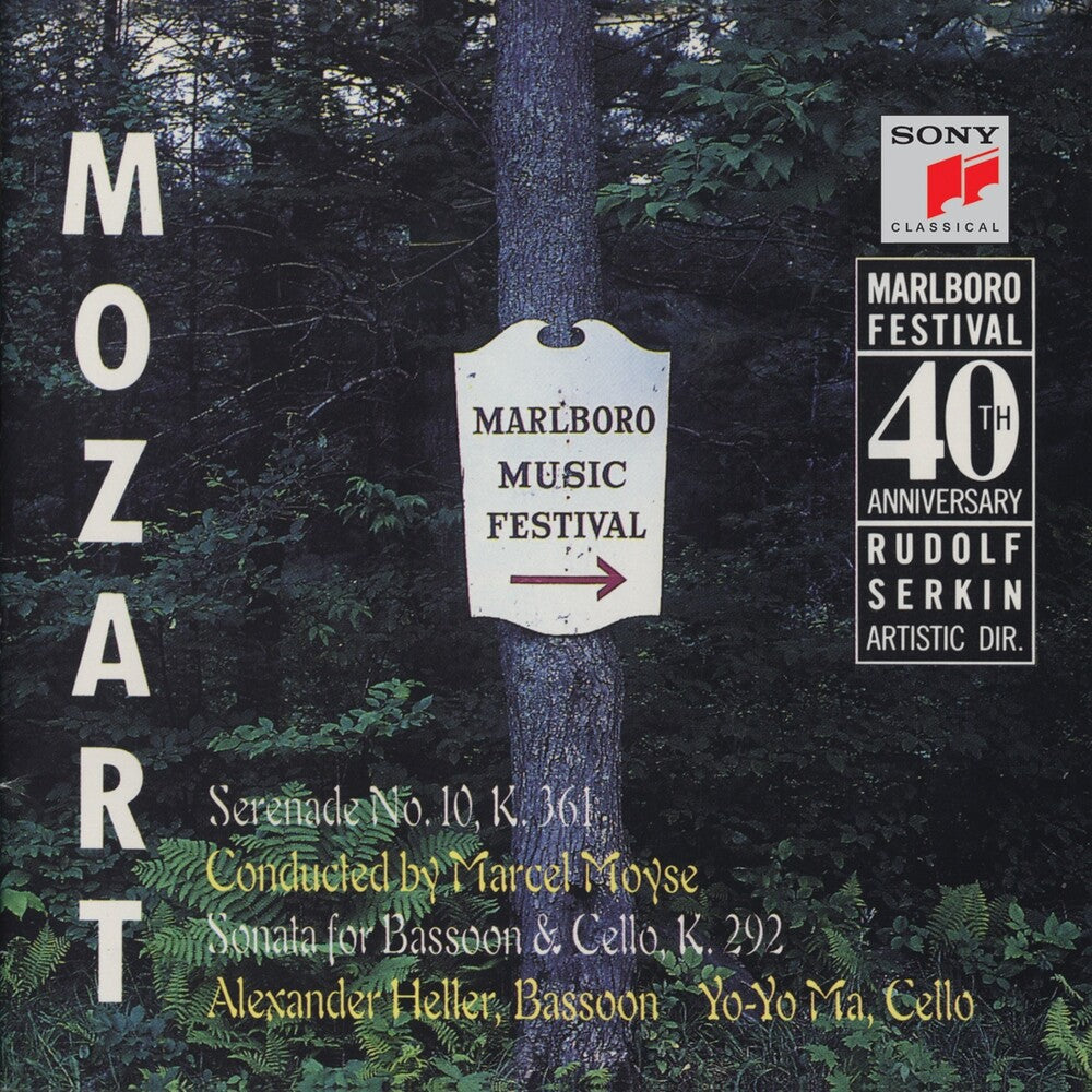 the album cover for Heller / Moyse - Serenade K 361 Sonata