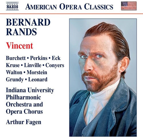 the album cover for Rands / Indiana University Philharmonic Orchestra - Bernard Rands: Vincent