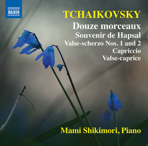the album cover for Mami Shikimori - Pyotr il'yich Tchaikovsky: Douze morceaux