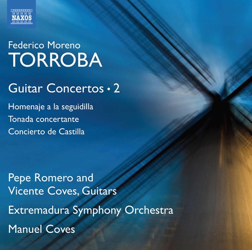the album cover for Romero - Torraba: Guitar Concertos Vol 2