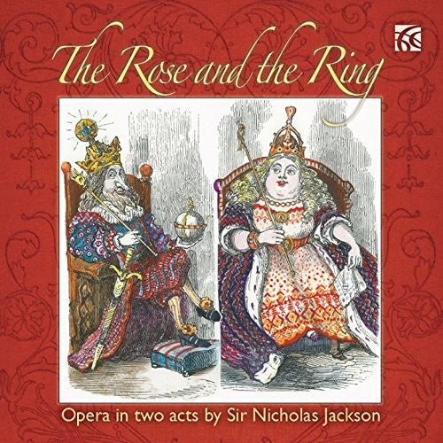 the album cover for Scarlatti / Grint / Thackeray / Jackson - The Rose and the Ring