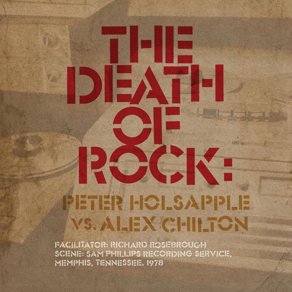 the album cover for Alex Chilton - Death Of Rock