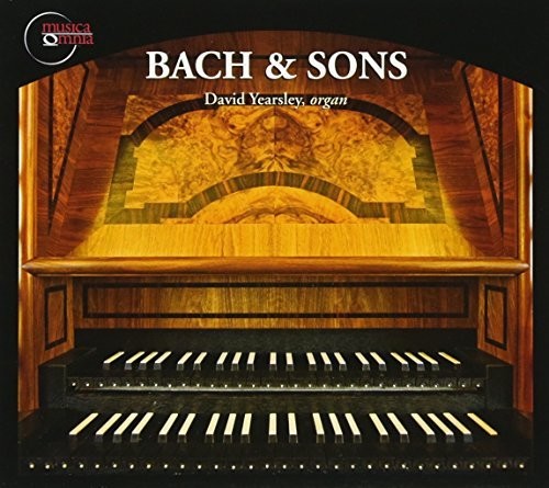 the album cover for J Bach CF / Bach,CPE / Bach,WF / Yearsley - Bach & Sons