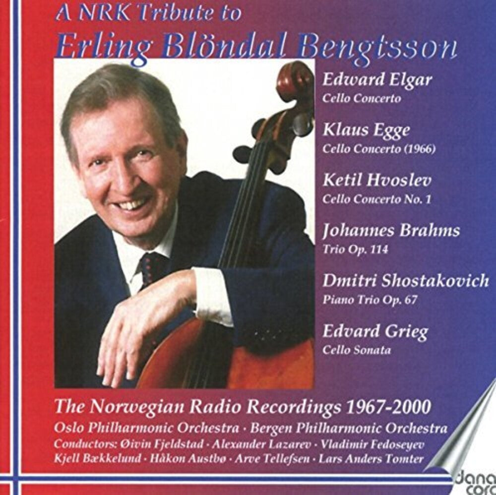 the album cover for Brahms - Norwegian Radio