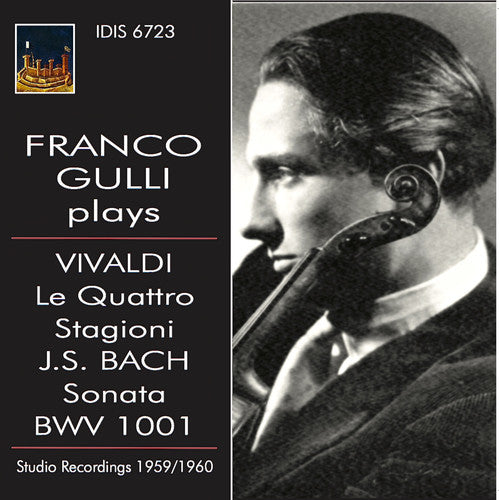 the album cover for Vivaldi / J Bahc S / Gulli / Ceccato - Franco Gulli plays Vivaldi & Bach