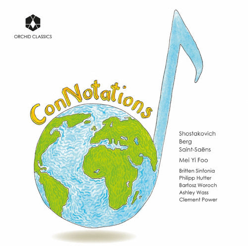 the album cover for MeiYi Foo - ConNotations