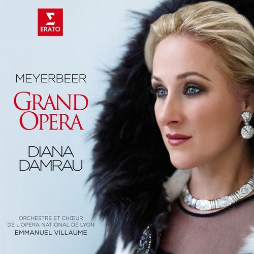 the album cover for Damrau / Choeur Et Orchestre De Lopera De Lyon - Meyerbeer: Grand Opera (Opera Arias)