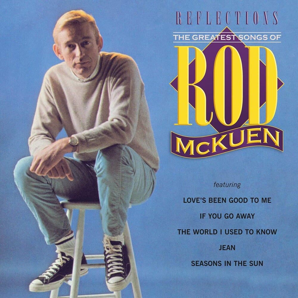 the album cover for Rod Mckuen - Reflections: The Greatest Songs Og Rod Mckuen