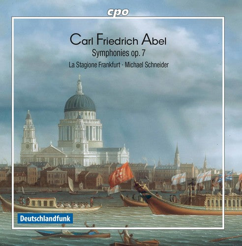 the album cover for Michael Schneider - Carl Friedrich Abel: Symphony, Op. 7