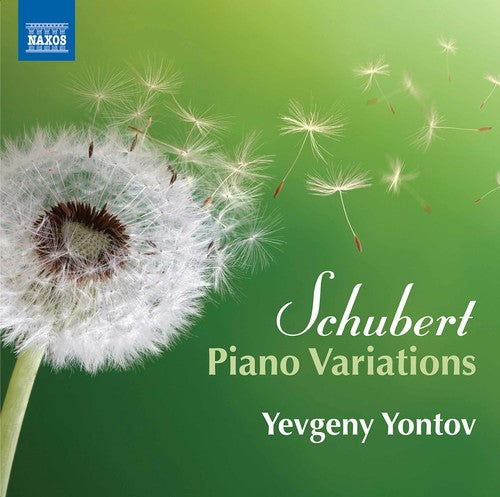 the album cover for Schubert / Yontov - Franz Schubert: Piano Variations
