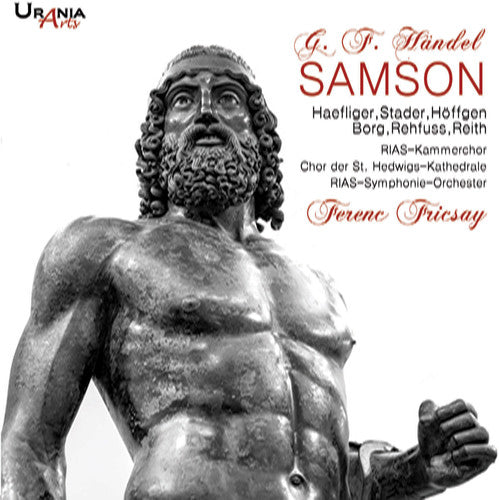 the album cover for Ferenc Fricsay - Georg Friedrich Handel: Samson
