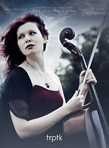 the album cover for Maya Fridman - The Invisible Link: Cello Music of Soviet Time