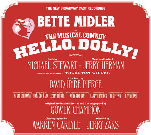 the album cover for Hello Dolly / OCR - Hello, Dolly! (New Broadway Cast Recording)