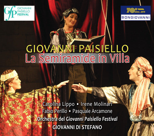 the album cover for Paisiello / Lippo / Molinari / Perillo /Arcamone - Giovanni Paisiello: La Semiramide in Villa