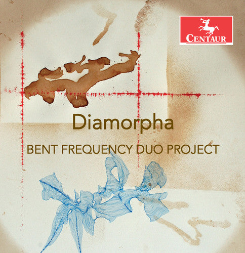 the album cover for Burns / Herriott / Kaplan / Baker / Gerber - Diamorpha - Bent Frequency Duo Project