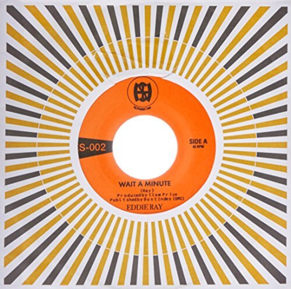 the album cover for Eddie Ray - WAIT A MINUTE