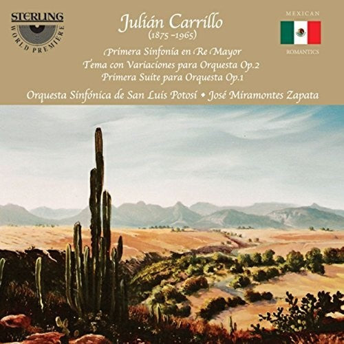 the album cover for Carrillo / Zapata - Julian Carrillo: Orchestral Works