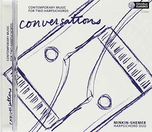 the album cover for Planyavsky / Brener / Segal / Aloni / Jakoulov - Conversations: Comtemporary Music For Two