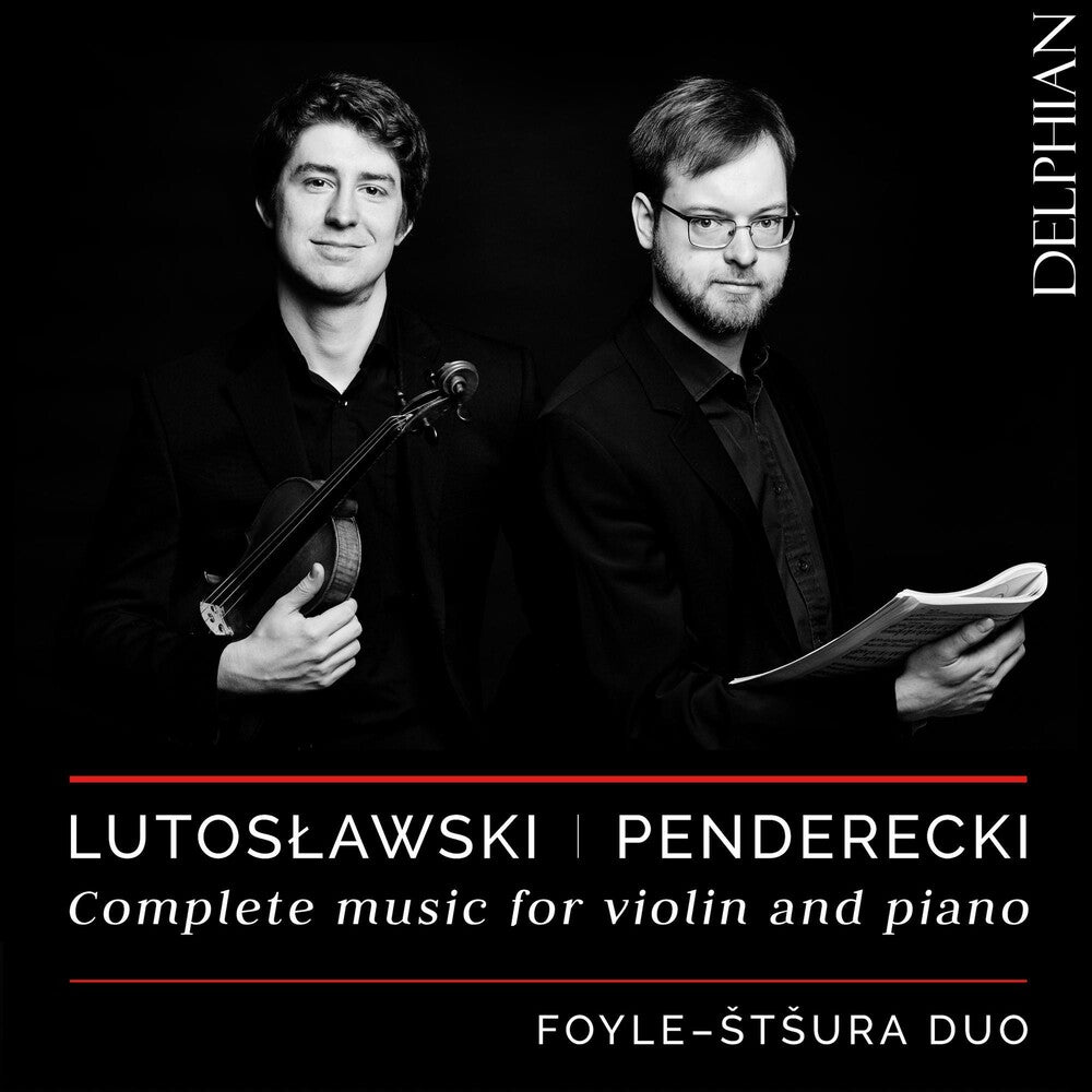 the album cover for Lutoslawski / Foyle / Stsura - Complete Music for Violin & Piano