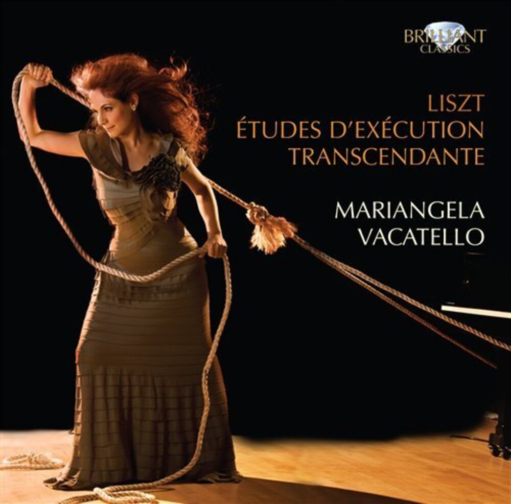 the album cover for Mariangela Vacatelo, Fortepiano - Liszt: Etudes Dexecution Tran