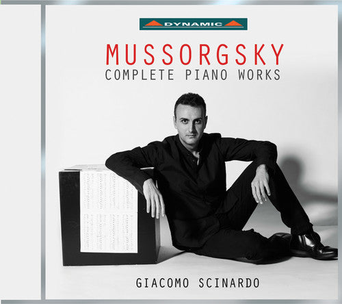 the album cover for Mussorgsky / Scinardo - Mussorgsky: Complete Piano Works