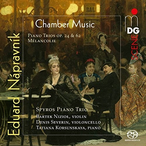 the album cover for Napravnik / Spyros Piano Trio - Eduard Napravnik: Complete Piano Trios
