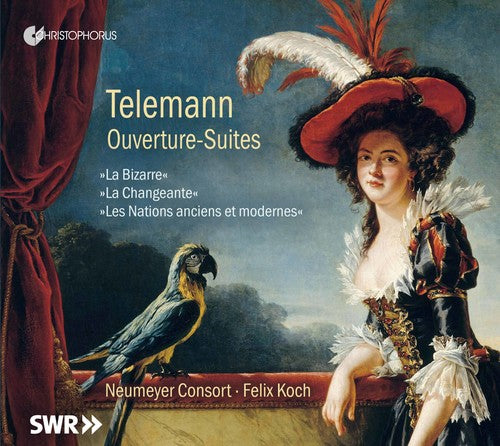 the album cover for Telemann / Neumeyer Consort / Koch - Telemann: Ouverture-Suites