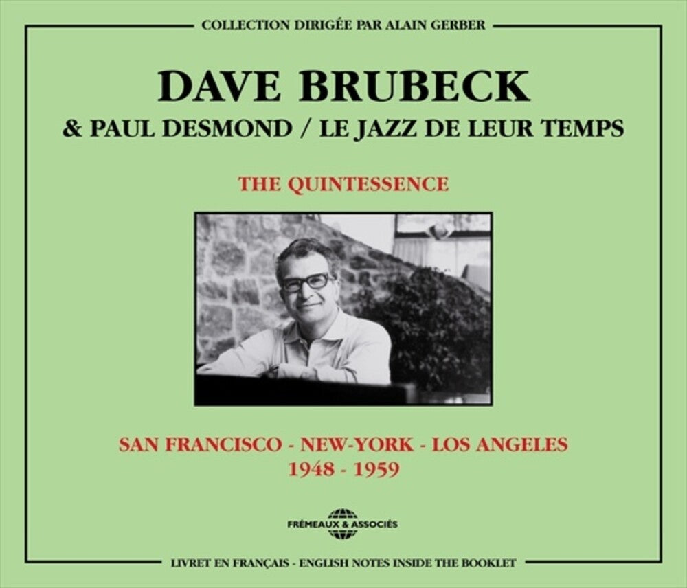 the album cover for Brubeck ; Desmond - Quintessence: Brubek & Desmond