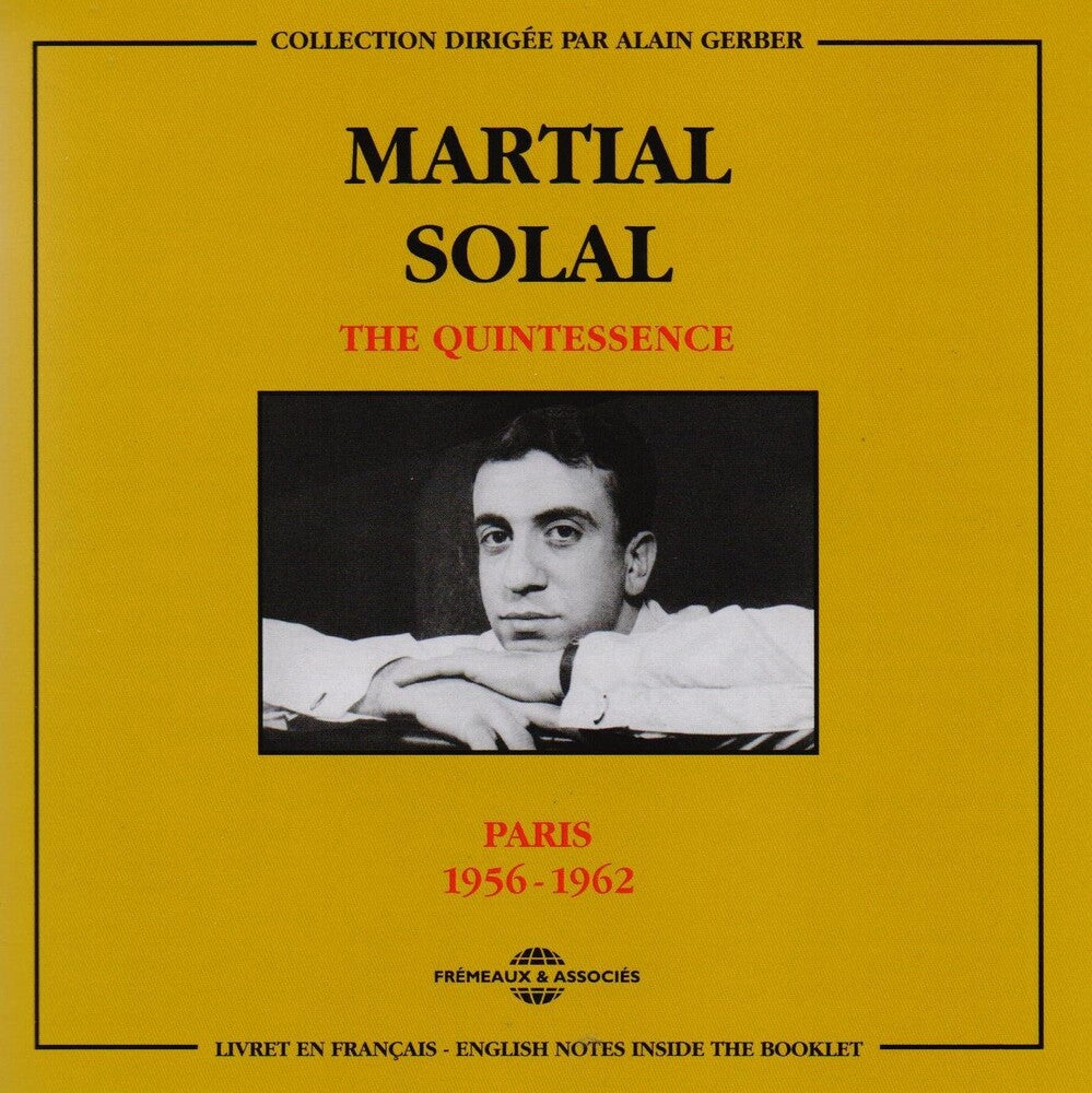 the album cover for Martial Solal - Quintessence: M. Solal 1956-62