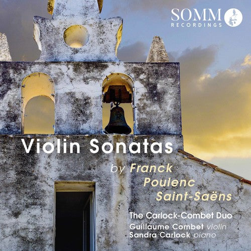 the album cover for Franck / Poulenc / Saint-Saens - Saint-Saens: Violin Sonatas