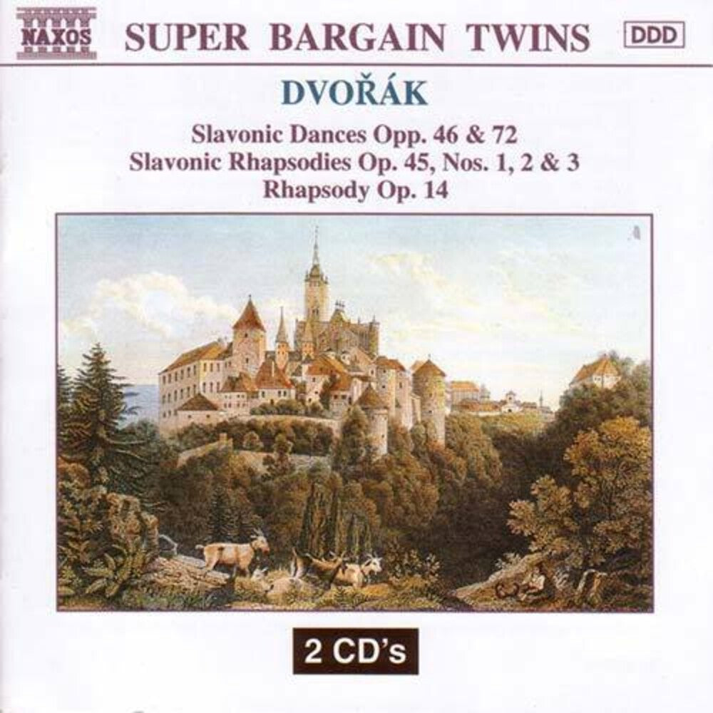 the album cover for Slavonic Dances & Rhapsodies - Slavonic Dances & Rhapsodies