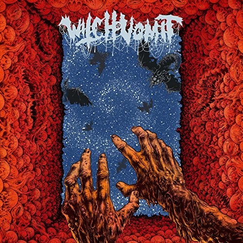 the album cover for Witch Vomit - Poisoned Blood