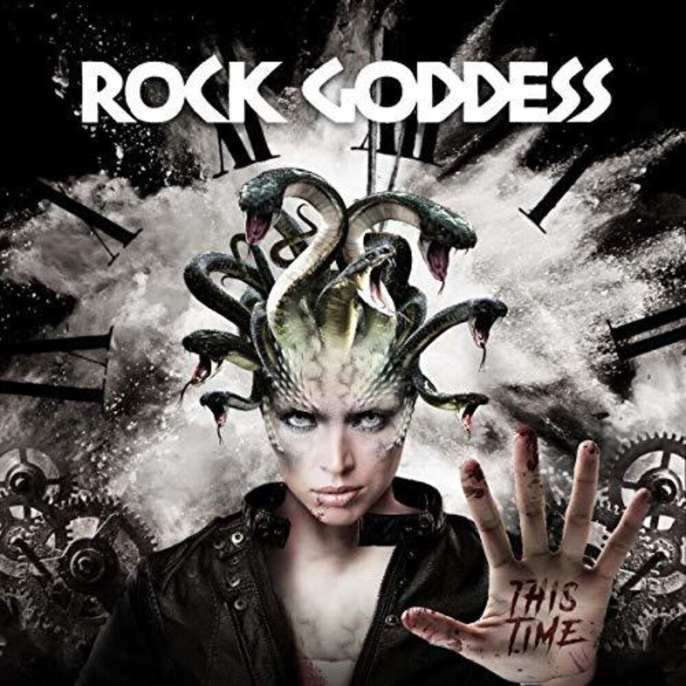 the album cover for Rock Goddess - This Time