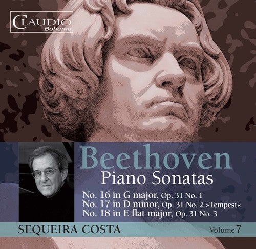 the album cover for Sequeira Costa - Beethoven: Piano Sonatas, Vol. 7