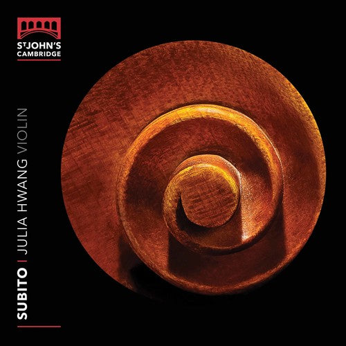 the album cover for Julia Hwang - Subito