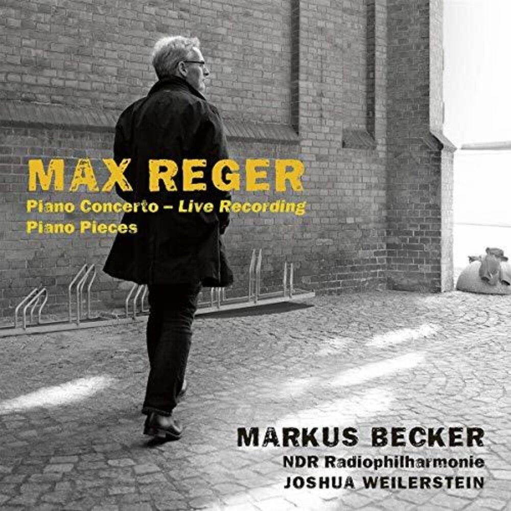 the album cover for Reger / Becker / Wilerstein - Piano Concerto / Piano Pieces