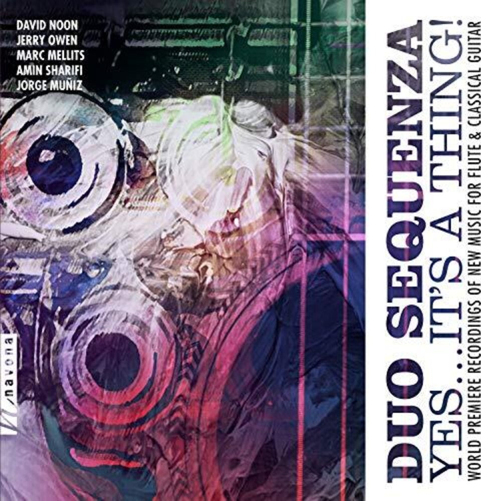 the album cover for Mellits / Duo Sequenza - Yes It's a Thing