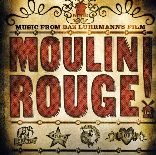 the album cover for Various Artists - Moulin Rouge (Original Soundtrack)