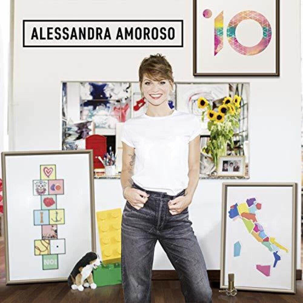 the album cover for Alessandra Amoroso - 10